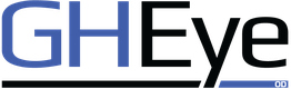 Logo with "GH Eye" in blue and black text, and a small "OD" in a blue rectangle.