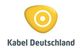 Gelbes Logo von Kabel Deutschland mit Text darunter.