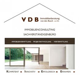 VDB Immobilienberatung, spezialisiert auf Vermittlung, Projektentwicklung und Wertermittlung.
