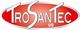 Rotes Logo mit der Aufschrift "Trosantec UG" in weißer Schrift auf einem ovalen Hintergrund.