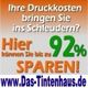 Sparen Sie bis zu 92 % Ihrer Druckkosten. Weitere Infos auf www.Das-Tintenhaus.de.