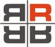 Quadratisches Logo mit vier stilisierten "R", eines davon rot, der Rest schwarz.