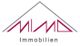 Logo von MIMO Immobilien, Dachsymbol über dem Namen.