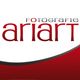 Logo mit Schriftzug "Fotografie Ariart" in Rot und Schwarz auf weißem Hintergrund.
