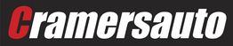 Logo for Cramersauto med sort baggrund, rød og hvid tekst.
