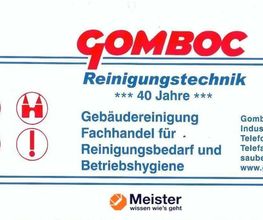 Gomboc GmbH Gebäudereinigung Logo
