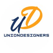 Logo showing "UD" in blue and orange, with "UNIONDESIGNERS" written below.