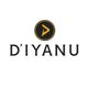 D'IYANU logo featuring a stylized yellow "D" inside a black circle above the brand name.