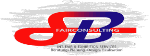 Logo mit rotem "S" und blauem "B", darunter "Fairconsulting", verschwommener Hintergrund.