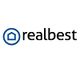 Logo mit einem blauen Haus in einem Kreis und dem Wort "realbest" auf weißem Hintergrund.