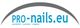 “Logo von pro-nails.eu mit Slogan: persönlich - routiniert - originell.”