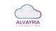Cloud-shaped maze logo with text "ALVAYRIA Consulting" below.