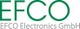 Logo von EFCO Electronics GmbH mit grünem "EFCO" und grauem "EFCO Electronics GmbH" darunter.