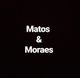 Texto "Matos & Moraes" em fundo preto.