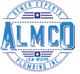 ALMCO Plumbing Inc. logo with "Sewer Experts" text and license number 1845495 in blue.