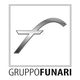 Logo del Gruppo Funari: una lettera "f" stilizzata in grigio su sfondo bianco.
