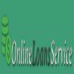 Green logo for "Online Loans Service" with a stack of coins on the left.