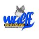 Wulff-Logo mit Hund. Text: Trocknung, Wasserschadensanierung + Hygiene.