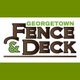 Georgetown Fence & Deck logo with green background and white text.