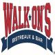 Red and blue "Walk-On's Bistreaux & Bar" logo with star in the center.
