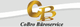 Logo der CoBro Büroservice mit goldenen Initialen "CB" auf grauem Hintergrund.