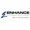 Logo von Enhance Technology mit Slogan „Where Storage Begins“.