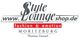 Logo von Style Lounge Shop mit URL und den Worten "fashion & emotion, Moritzburg, Thomas Grassel".