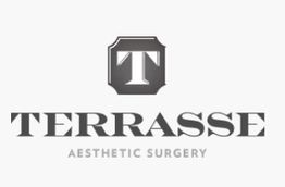 Terrasse Aesthetic Surgery logo with a gray "T" emblem on a light background.