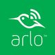 Arlo logo: a stylized bird with a signal on a green background, featuring the text "arlo".