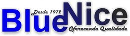 Logotipo da BlueNice com os textos "Desde 1972" e "Oferecendo Qualidade".