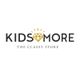 Logo von "Kids O More" mit einem goldenen Diamanten und dem Slogan "The Classy Store" darunter.