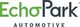EchoPark Automotive logo with green "Echo" and black "Park" text above "AUTOMOTIVE" in smaller font.