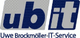 Logo mit Schriftzug: "ub it", darunter "Uwe Brockmöller-IT-Service".
