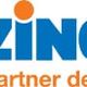 Logo mit blauem "DITZINGER" und orangefarbenem Text "Partner der Industrie".