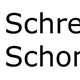 Bunte Pinselstriche neben dem Text "Schreibwaren Schomburg" auf weißem Hintergrund.