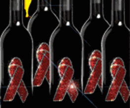 RED RIBBON - Swarovski