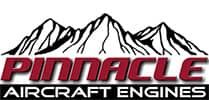 Pinnacle Aircraft Engines logo with mountain design.