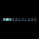 Logo for Rockland: Periodontics, Implants, Endodontics on a black background.