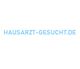 Text "Hausarzt-gesucht.de" in hellblauer Schrift auf weißem Hintergrund.