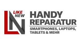 Logo für "Like New" Handyreparatur: Smartphones, Laptops, Tablets & mehr.