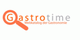Logo mit Lupe und Schriftzug "Gastrotime: Webkatalog der Gastronomie".