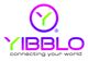 Logo van Yibblo in felle kleuren met de tekst "connecting your world" eronder.