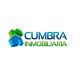Logotipo de Cumbra Inmobiliaria con icono de casa en tonos azul y verde.