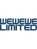 Textlogo mit der Aufschrift „WEWEWE LIMITED“ in blauer Schrift auf weißem Hintergrund.