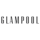 Schwarzes "GLAMPOOL"-Logo auf weißem Hintergrund in stilisierter Schriftart.