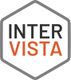 Logo mit hexagonaler Umrandung, Text "INTER" in Schwarz und "VISTA" in Orange.