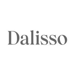 Texto "Dalisso" en gris sobre fondo blanco.