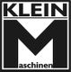 Logo mit großem Buchstaben "M", "KLEIN" oben und "aschinen" unten.