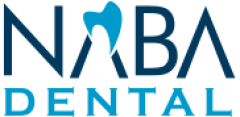 NABA Dental logo with a tooth icon integrated into the letter "A".