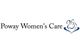Poway Women's Care logo with abstract figure design on the right.